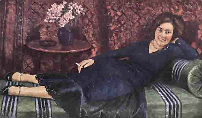 Portrait Of K.medova — Igor Emmanuilovich Grabar