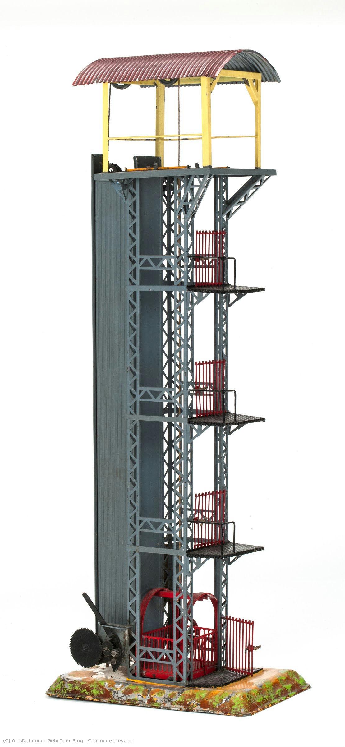 Coal Mine Elevator — Gebrüder Bing