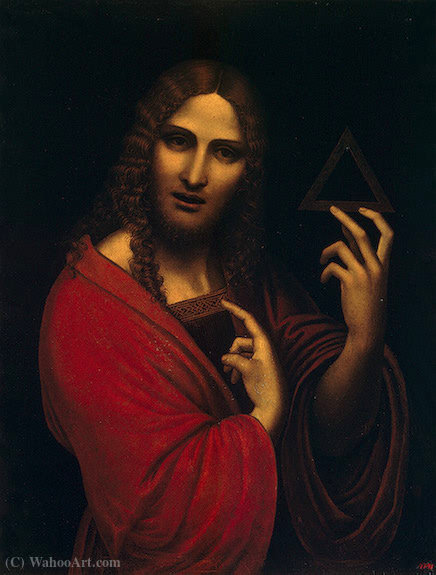 Christ With The Symbol Of The Trinity — Giampietrino