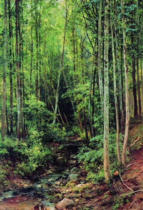 Forest-aspen — イワン・イヴァノヴィッチ・シシキン