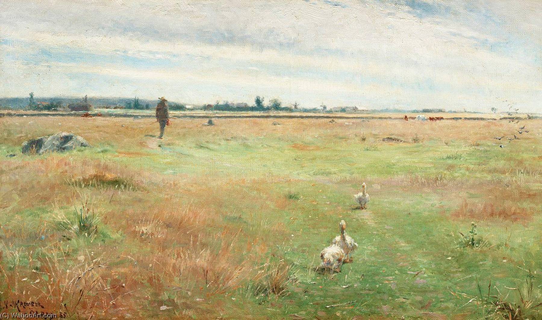 Landscape With Geese, Morbylanga — Nils Kreuger