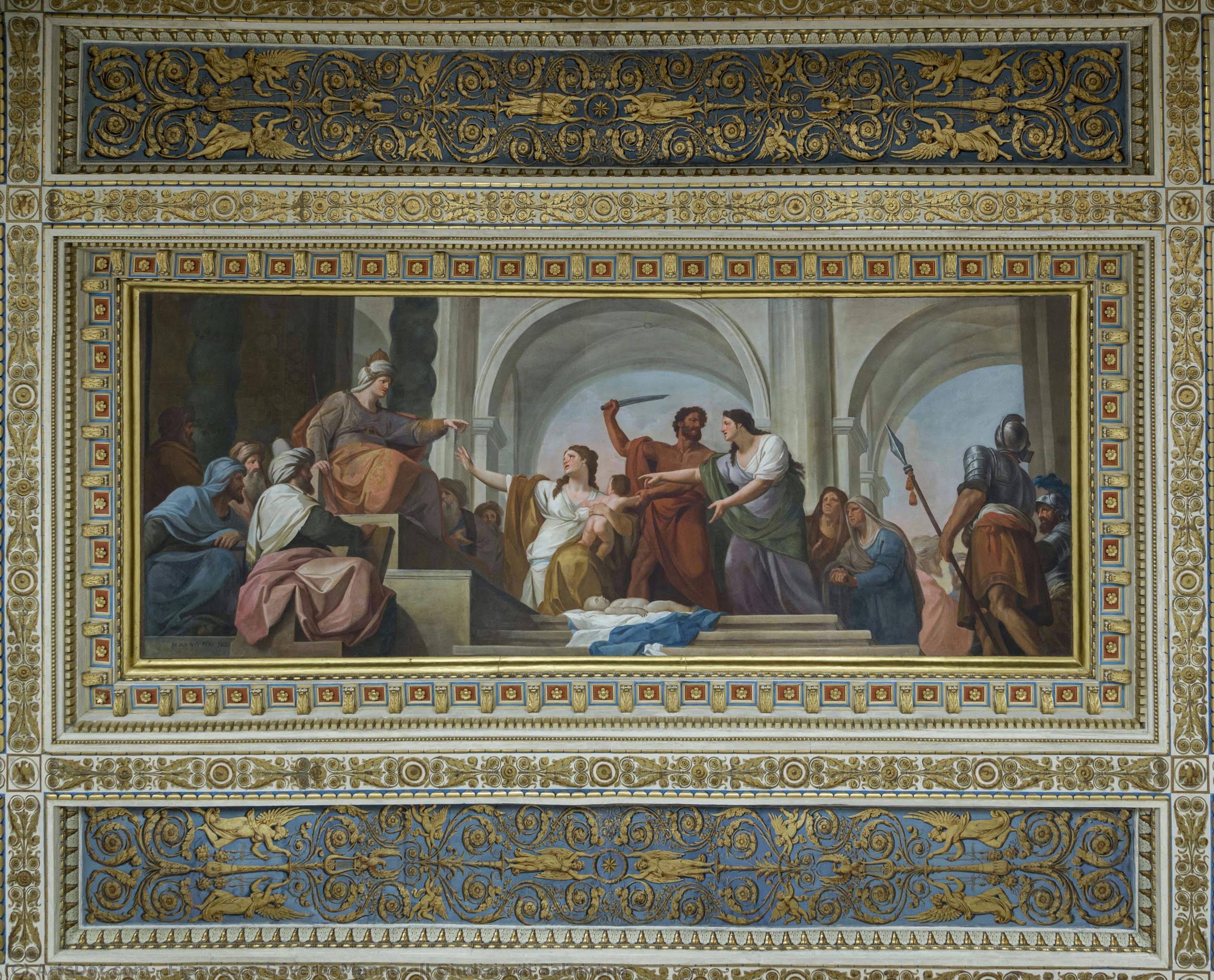 Il Giudizio Di Salomone — Francesco Saverio Manno
