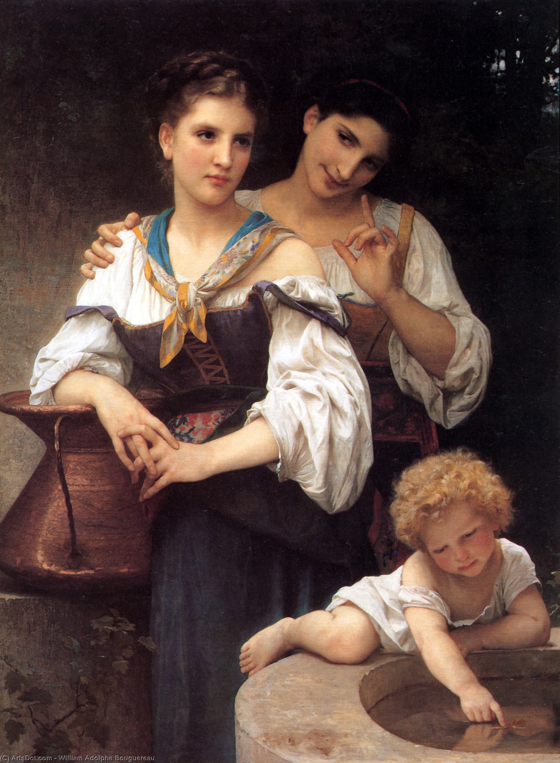 The Secret — William-adolphe Bouguereau