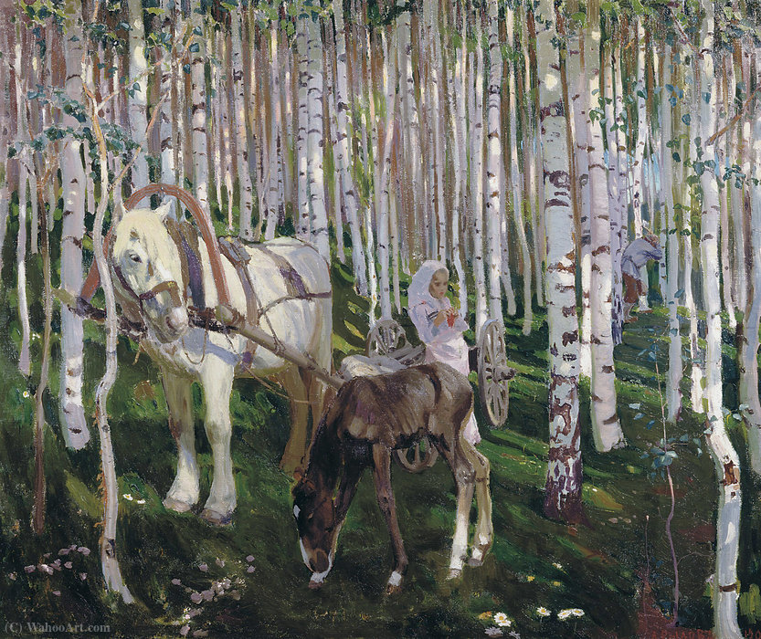 In The Forrest — Arkadij Aleksandrovic Rylov