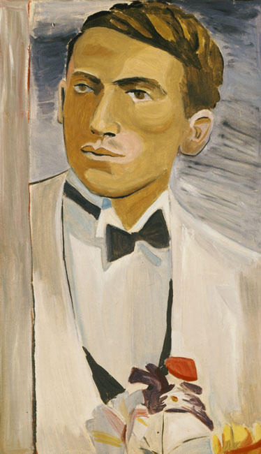 Version Of A Portrait With Paper Flowers — Yiannis Tsaroychis