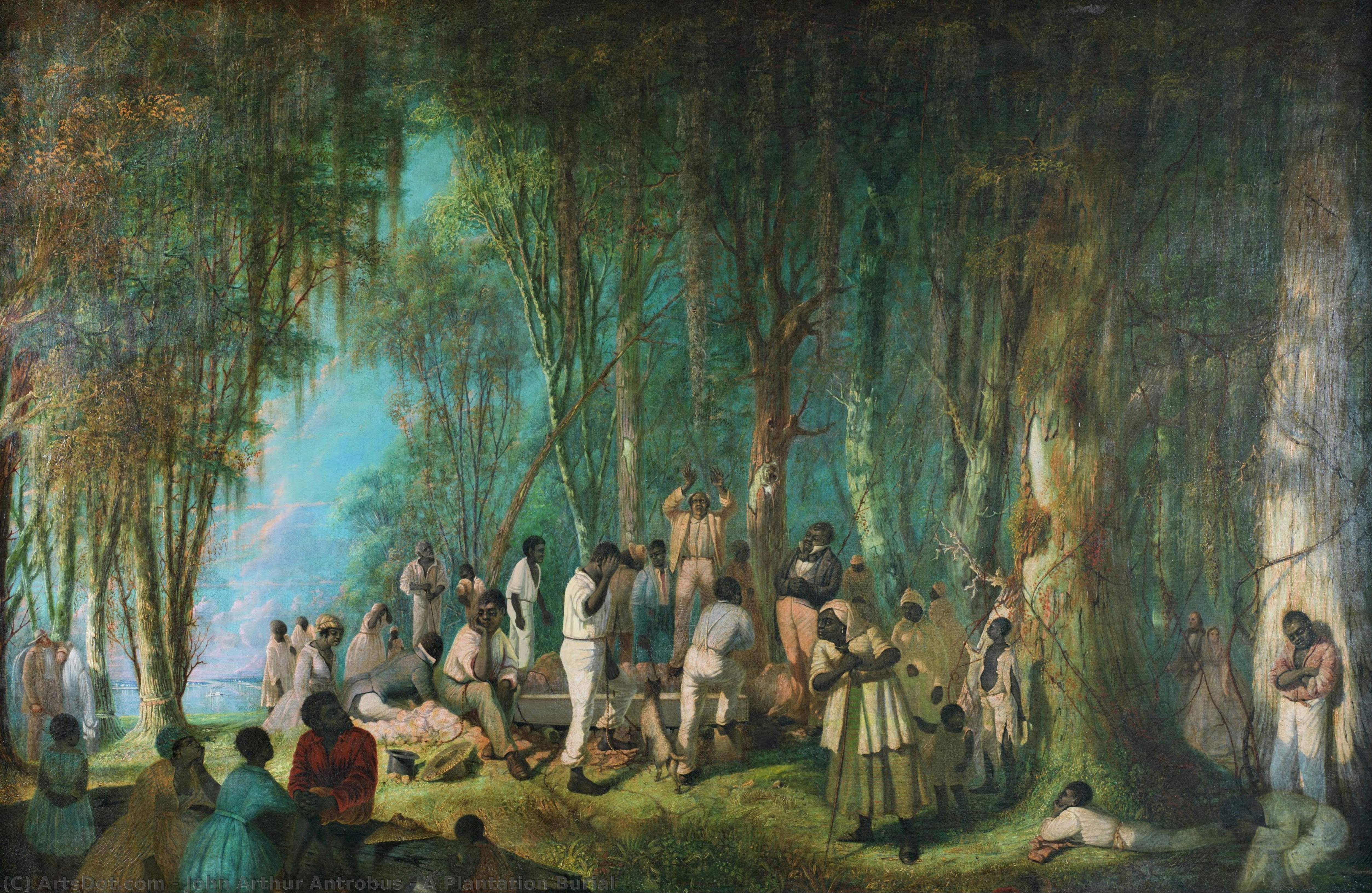 A Plantation Burial — John Arthur Antrobus