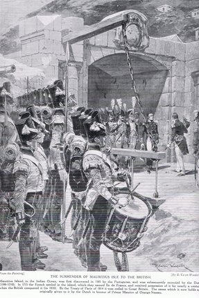 The Surrender Of Mauritius Isle To The British — Richard Caton Woodville