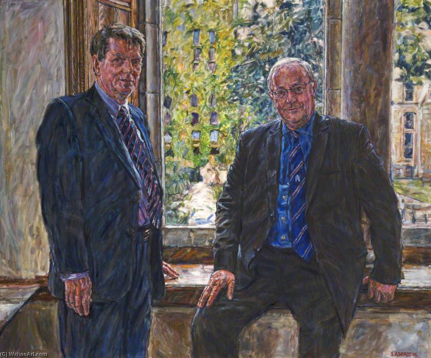 Professor Tom Hinchcliffe And Dr Roger Pannone — Stephen Ashurst