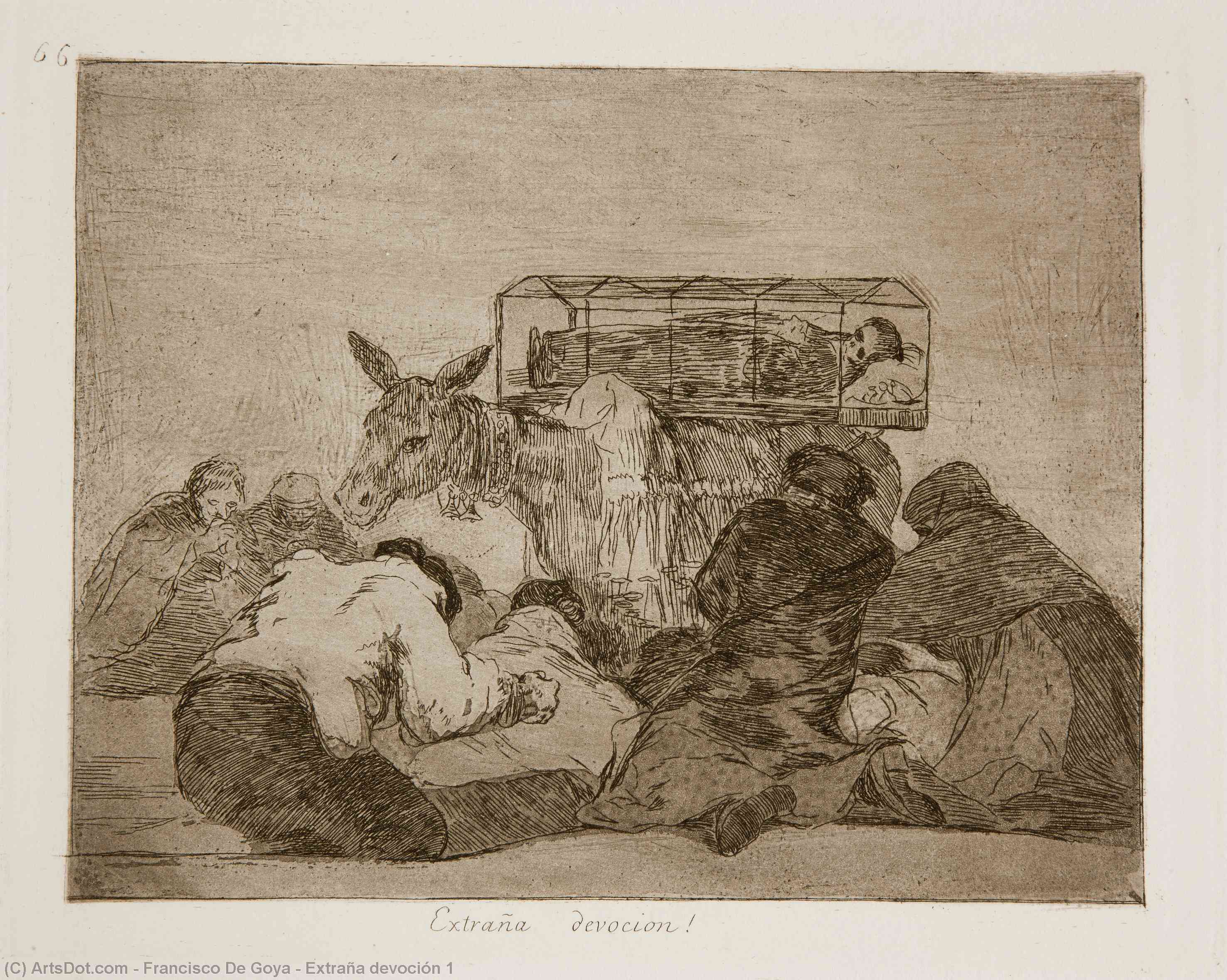Extraña Devoción 1 — Francisco José De Goya Y Lucientes