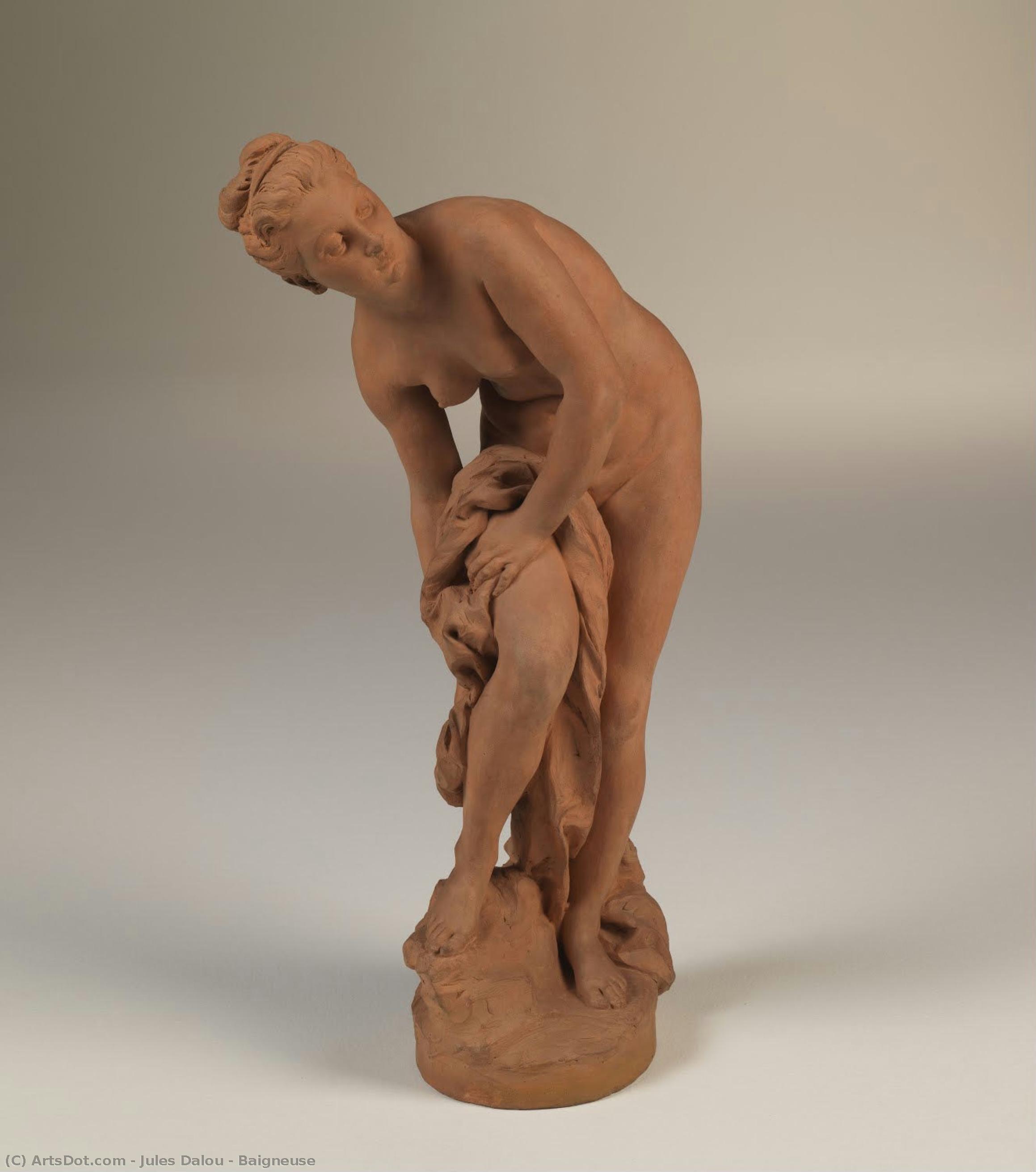 Baigneuse — Aimé-jules Dalou