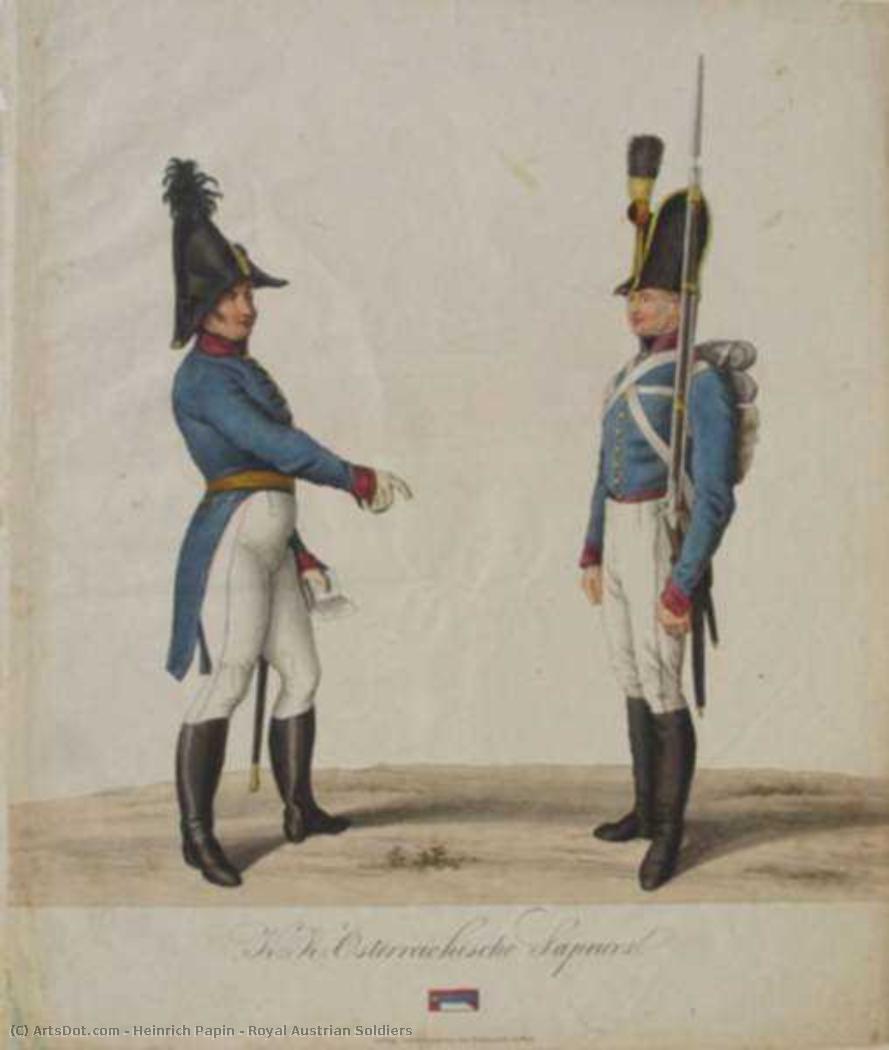 Royal Austrian Soldiers — Heinrich Papin