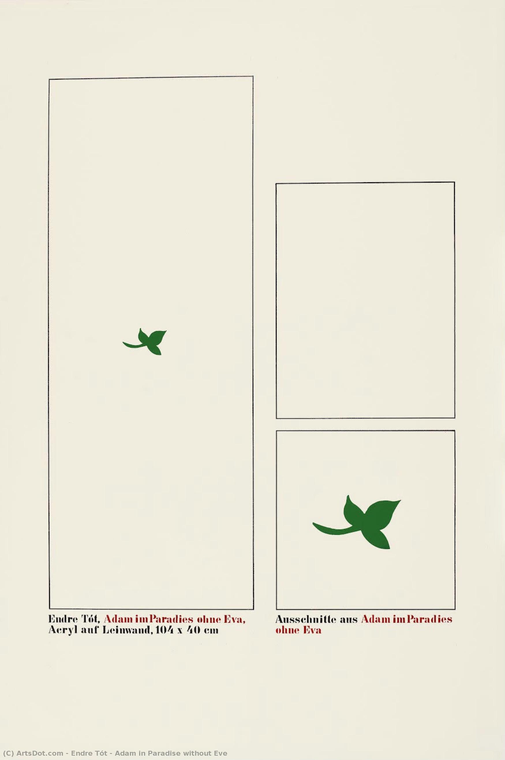Adam In Paradise Without Eve — Endre Tót