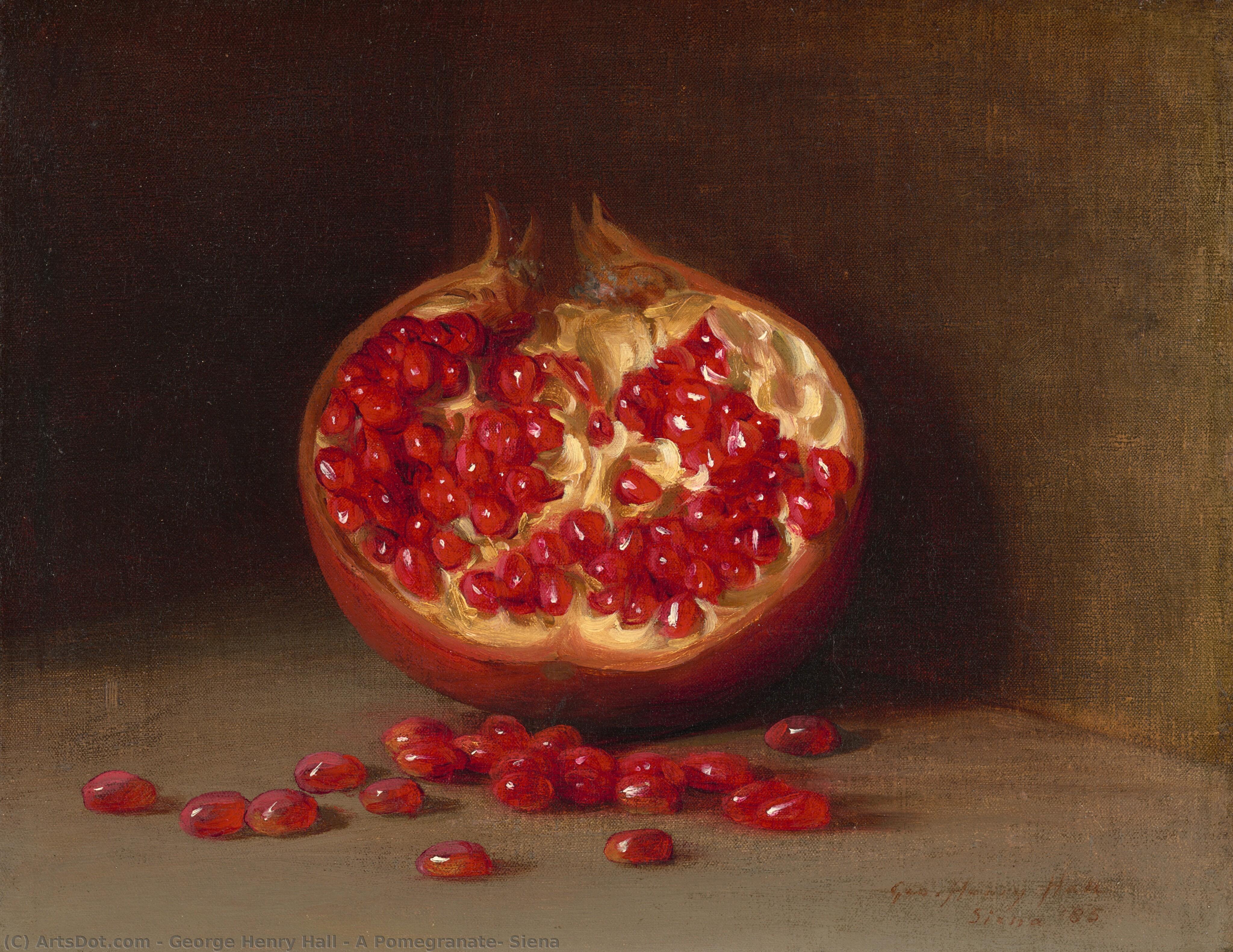 A Pomegranate, Siena — George Henry Hall