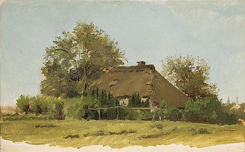 Landscape With Hut — Roman Kochanowski
