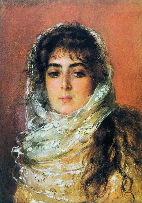 Portrait Of Artist's Wife — Konstantin Yegorovich Makovsky