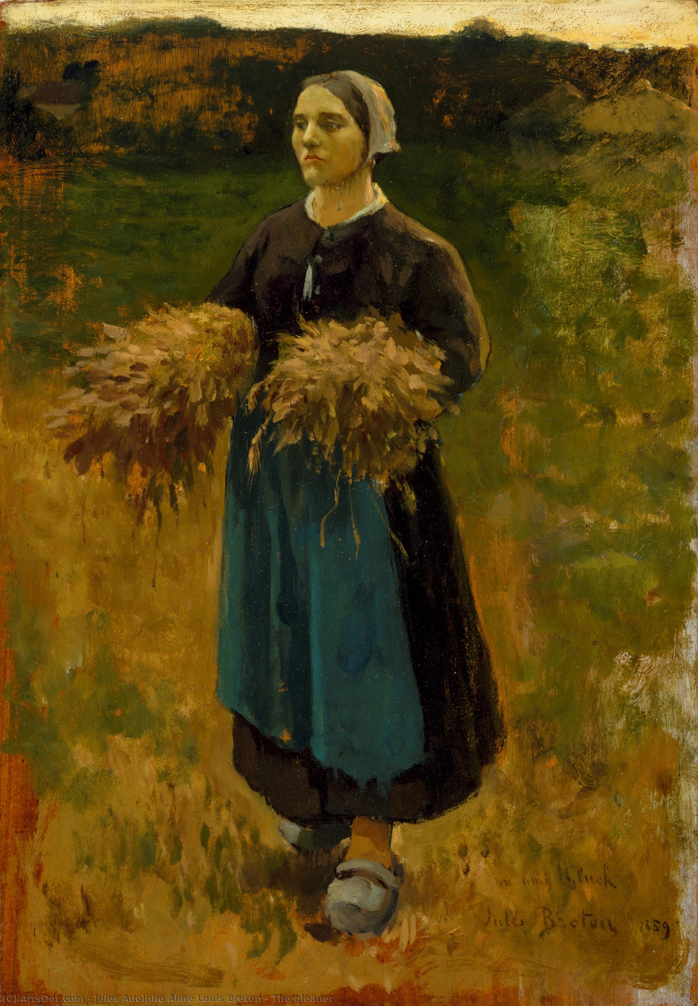The Gleaner — Жюль Адольф Эме Луи Бретон
