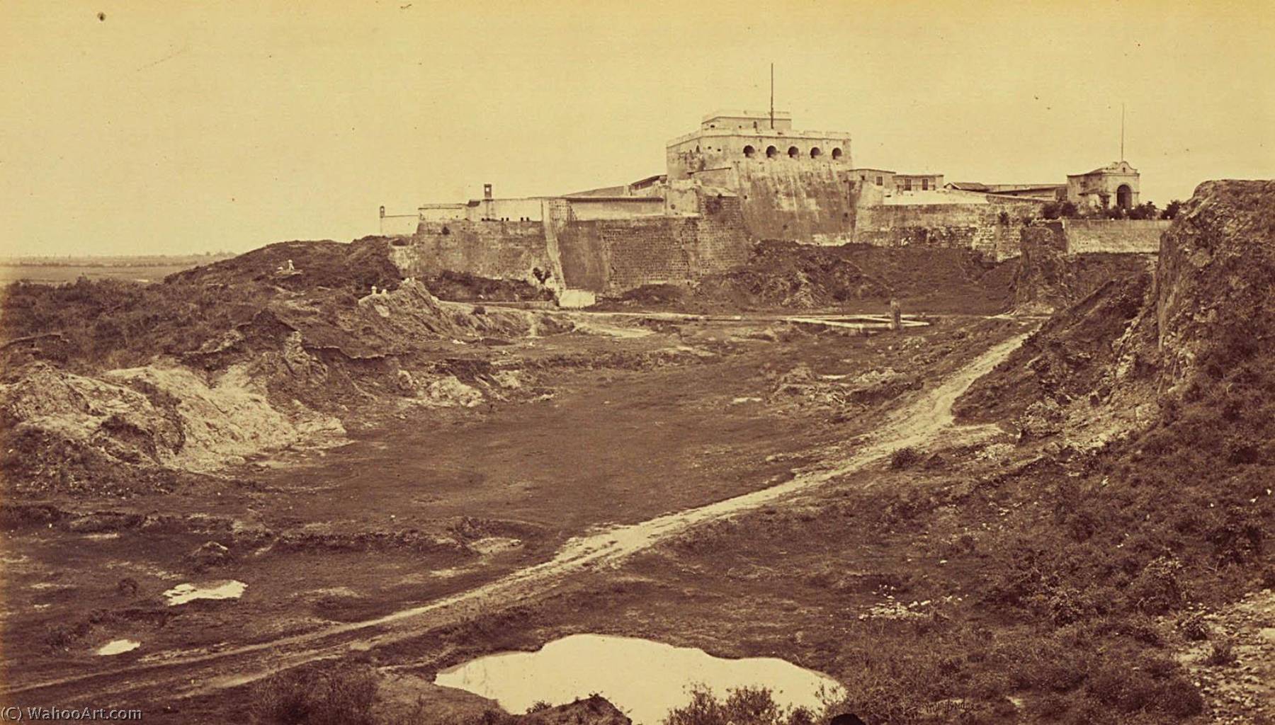 Castle Of San José, Guatemala — Eadweard J. Muybridge