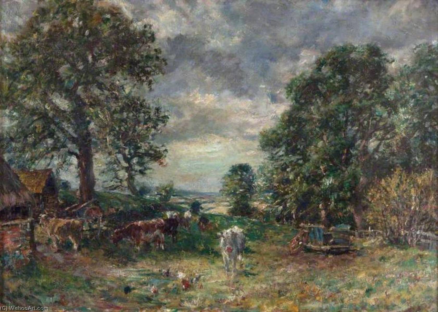 Farm At Chishill — William Mark Fisher