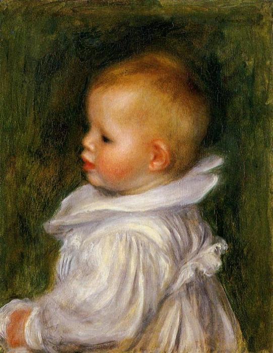 Portrait Of Claude Renoir — Pierre-auguste Renoir