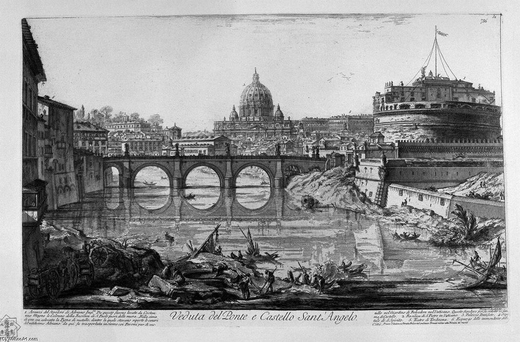 View Of The Port Of Ripa Grande — Giovanni Battista Piranesi