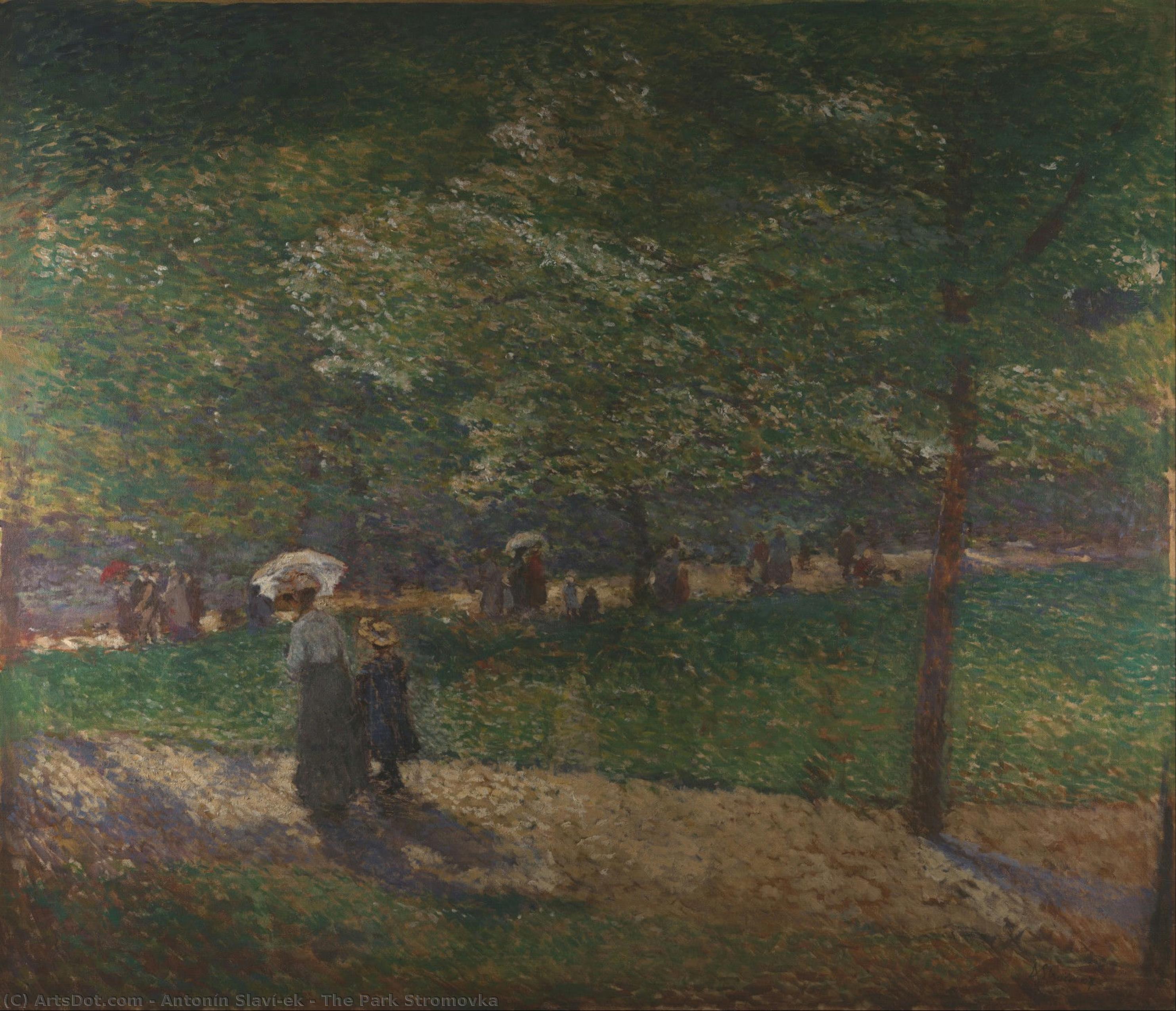 The Park Stromovka — Antonín Slavíček
