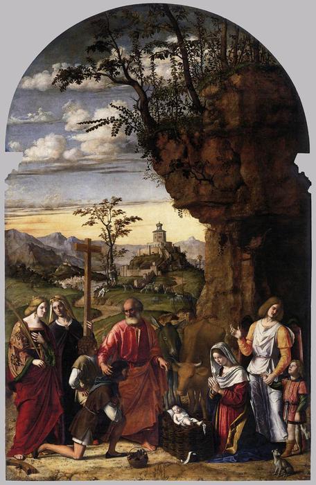 Adoration Of The Shepherds — Giovanni Battista Cima Da Conegliano