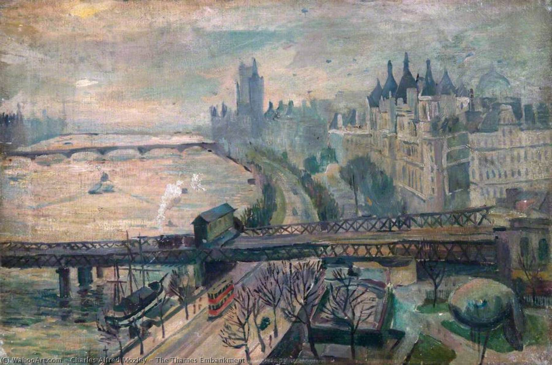 The Thames Embankment — Charles Alfred Mozley