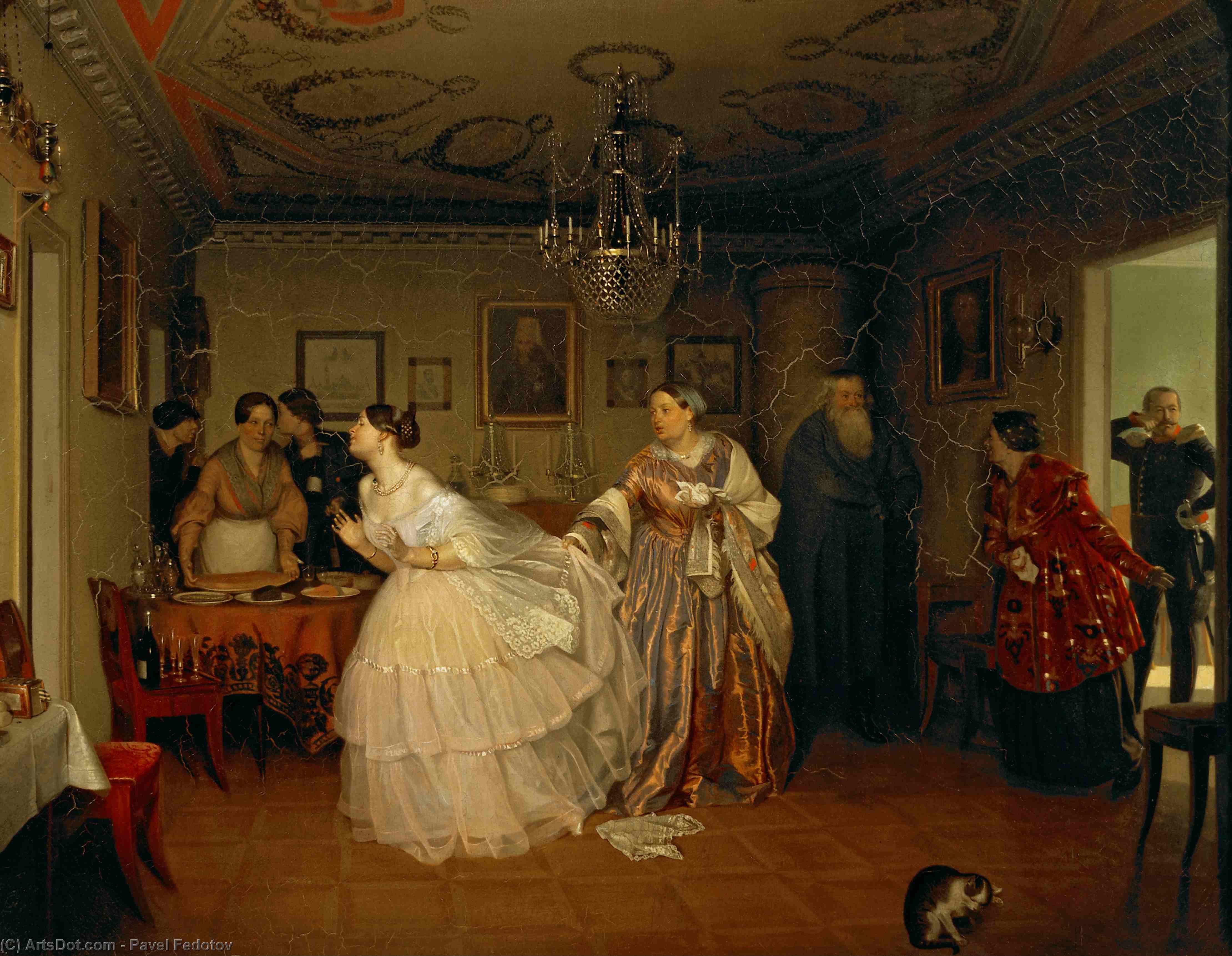The Major's Marriage Proposal — Pavel Fedotov