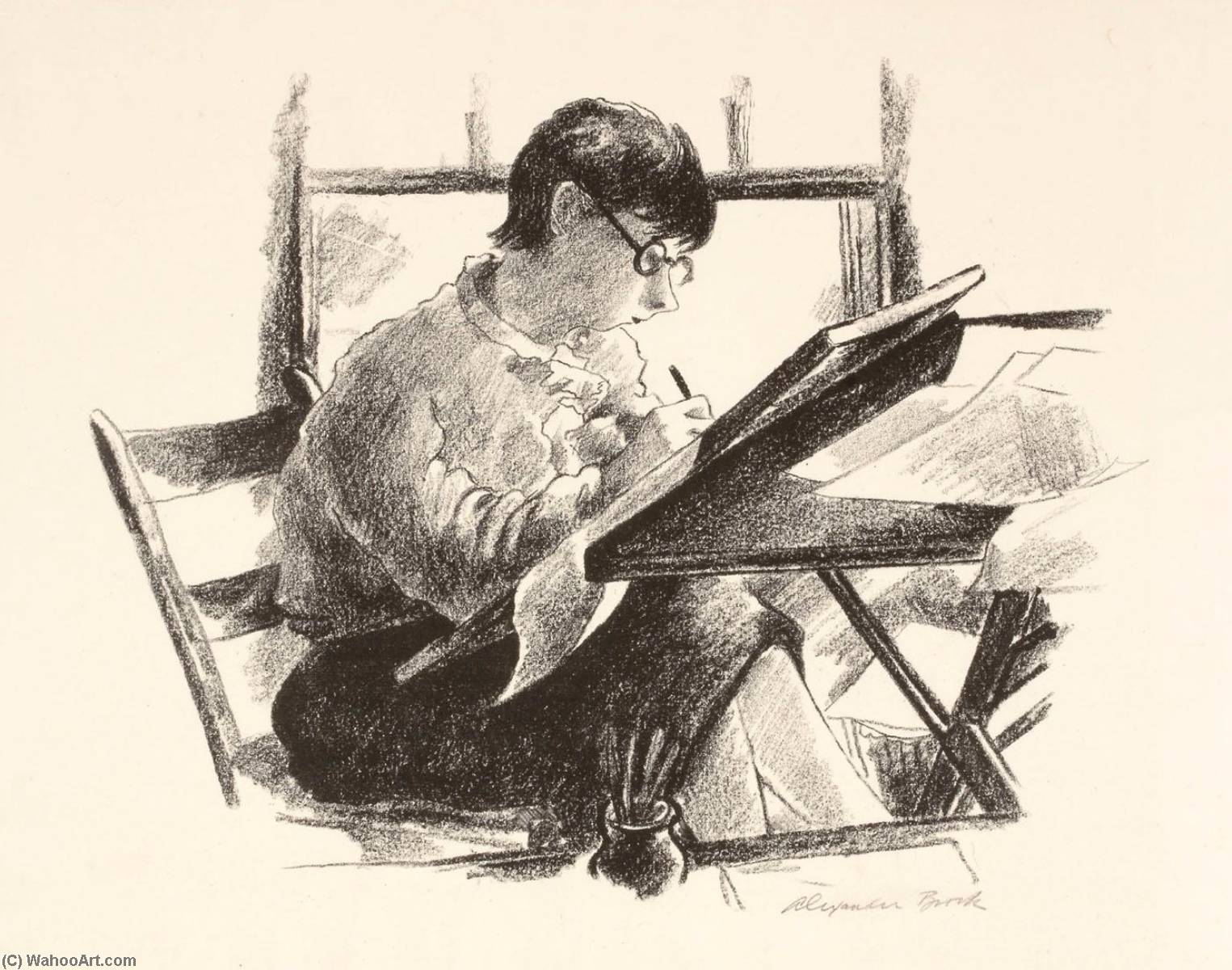 Peggy Bacon — Alexander Brook