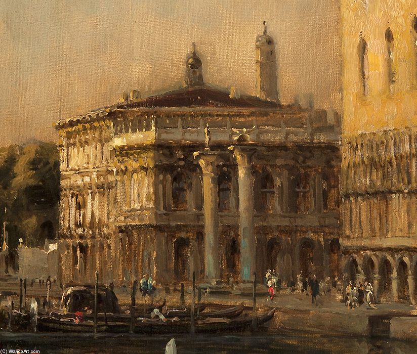 View Of The Basin Of San Marco — Antione Bouvard