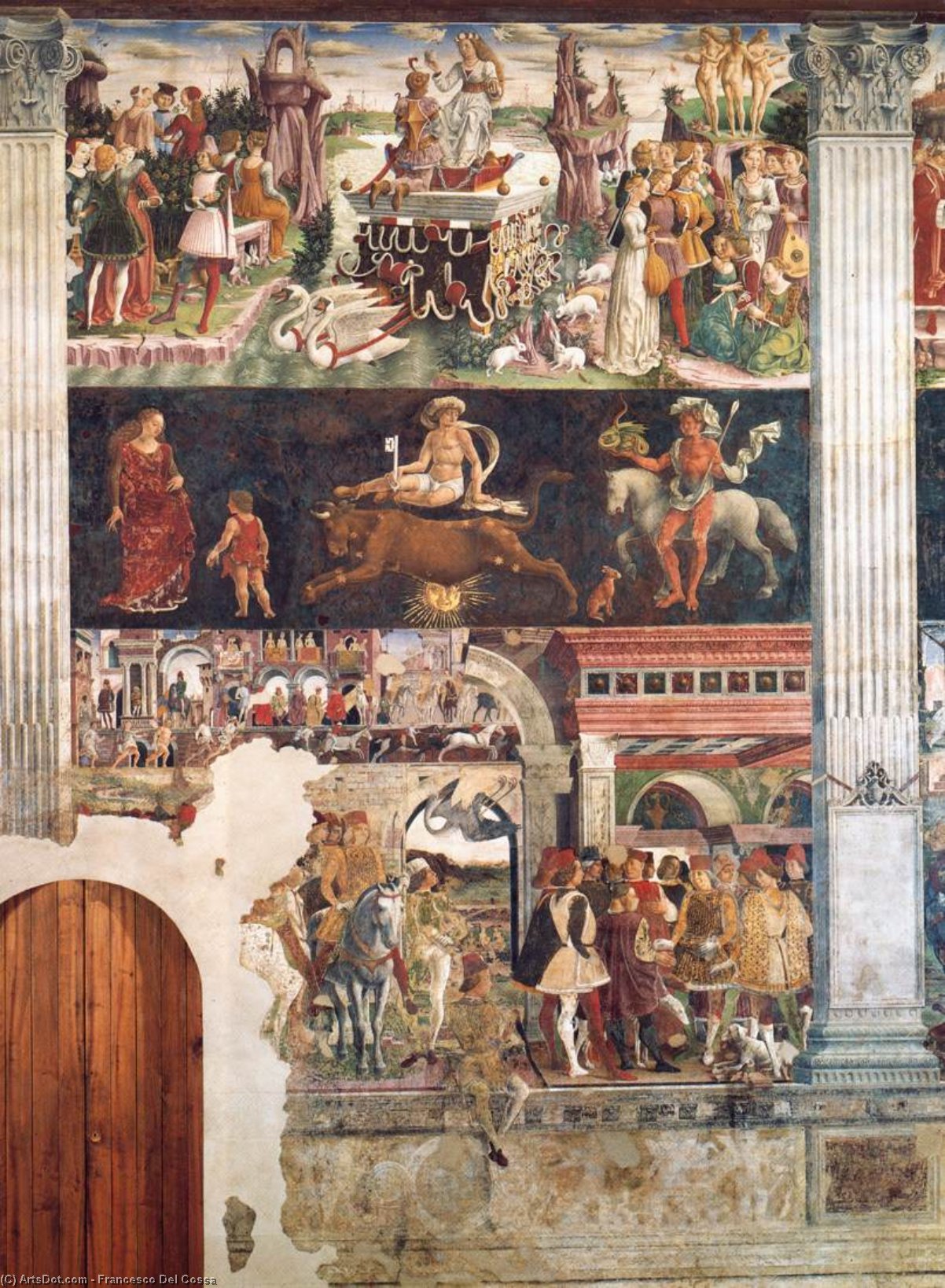 Allegory Of April: Triumph Of Venus — Francesco Del Cossa