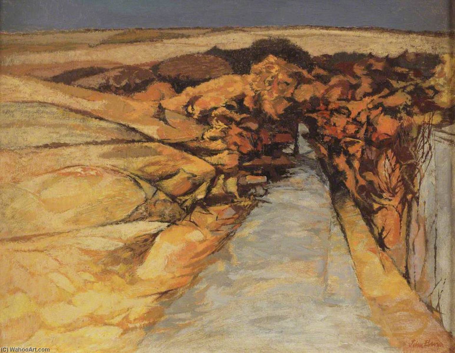 A Cardiganshire Landscape 1 — John Elwyn