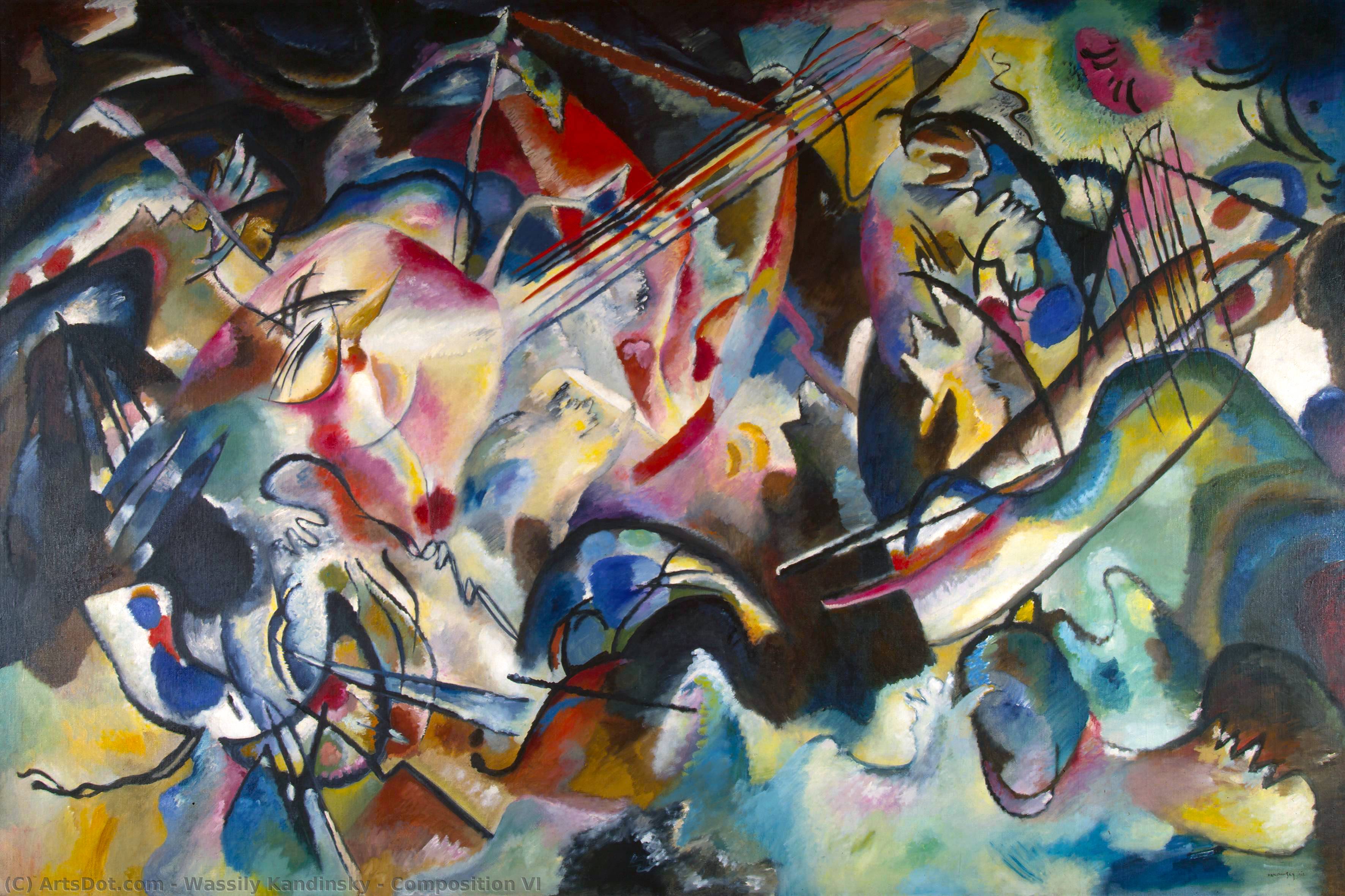 Composition Vi — Wassily Wassilyevich Kandinsky