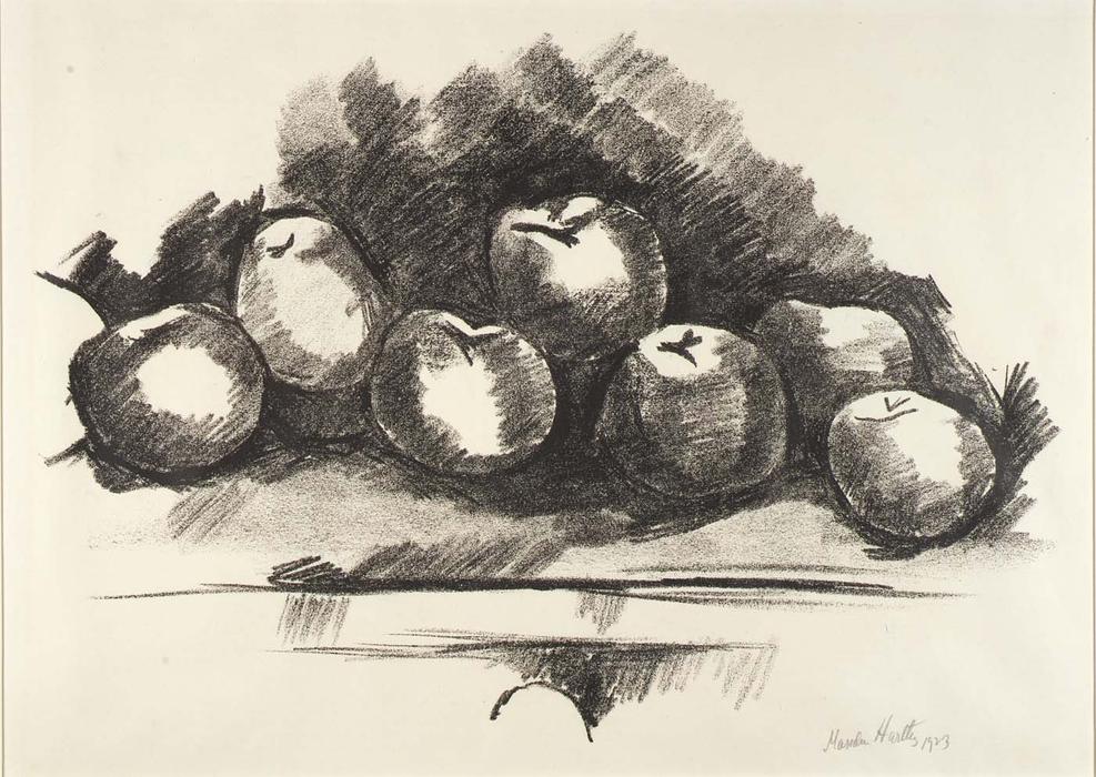 Apples On Table — Marsden Hartley