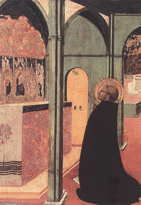 St Thomas Inspired By The Dove Of The Holy Ghost (detail) — Sassetta (stefano Di Giovanni)
