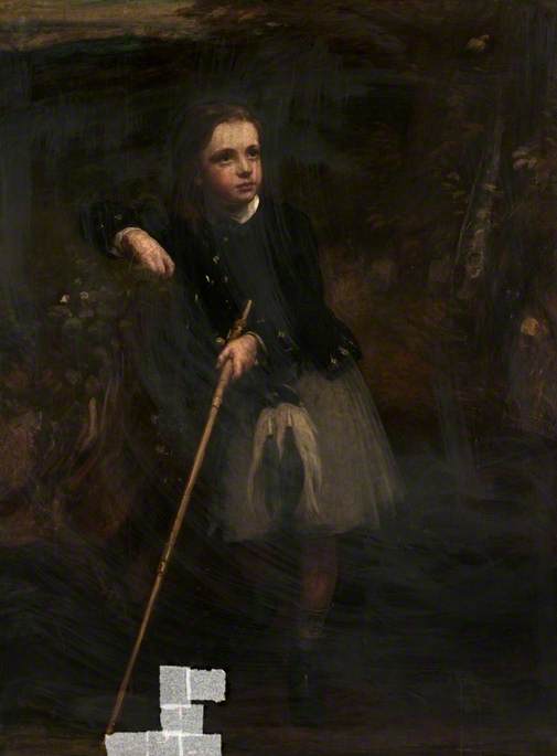 Major Dennistoun As A Boy — James Sant