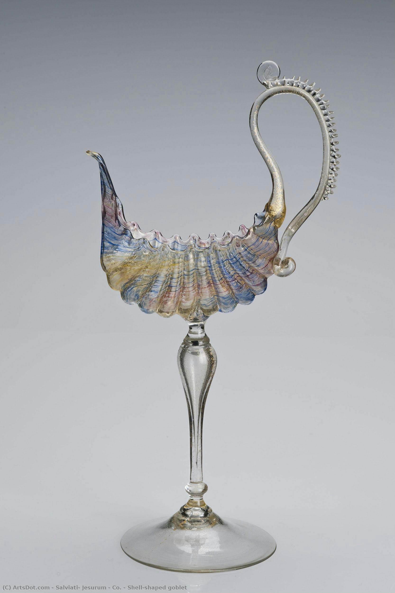 Shell-shaped Goblet — Salviati, Jesurum & Co.