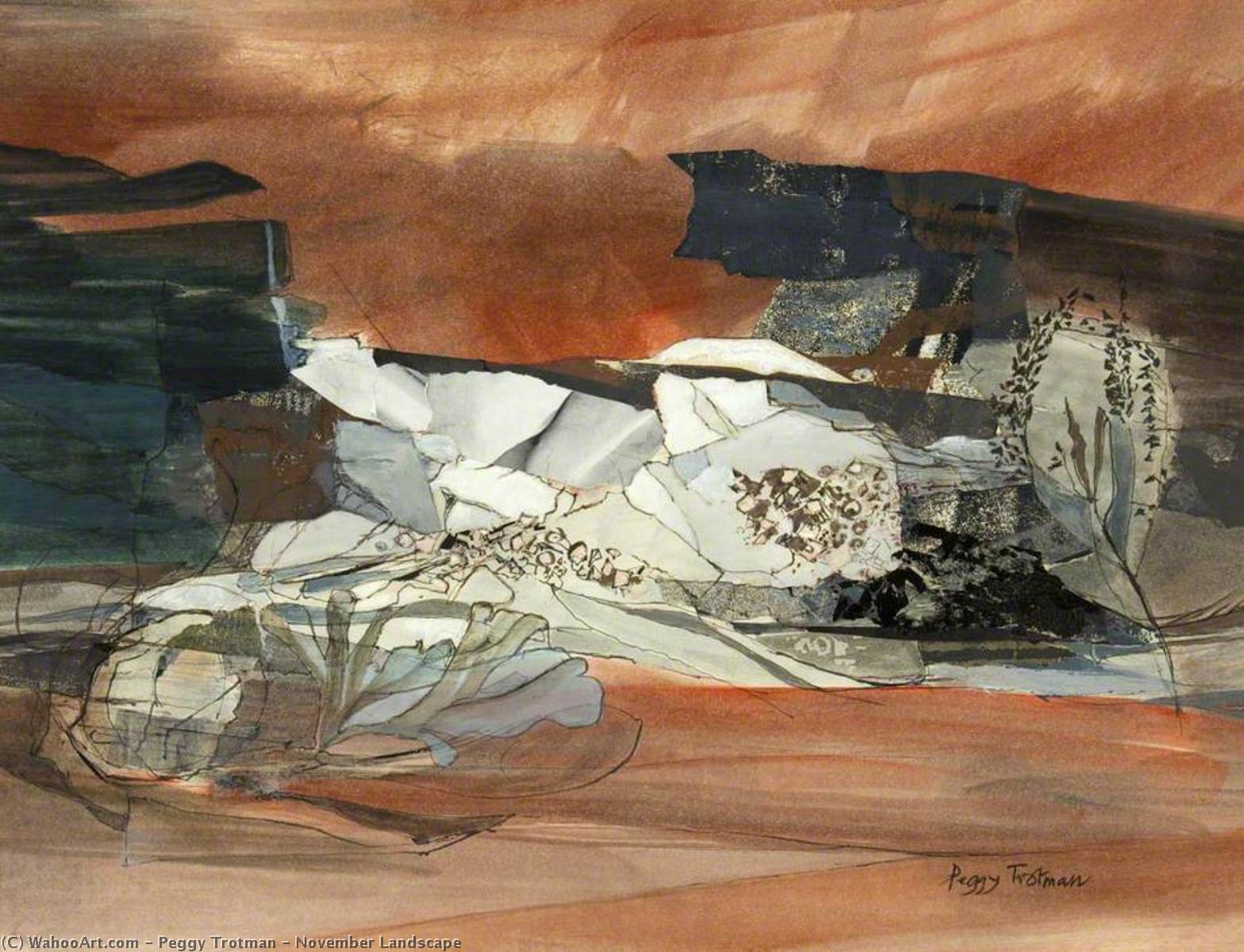 November Landscape — Peggy Trotman