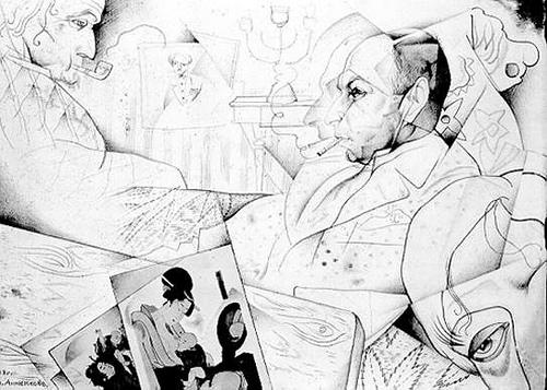 Portrait Of S.v Balabanov — Jury Annenkov