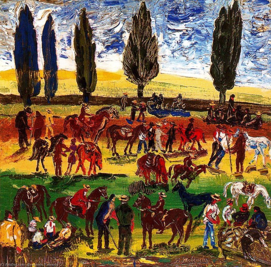 Untitled (977) — Benjamin Palencia