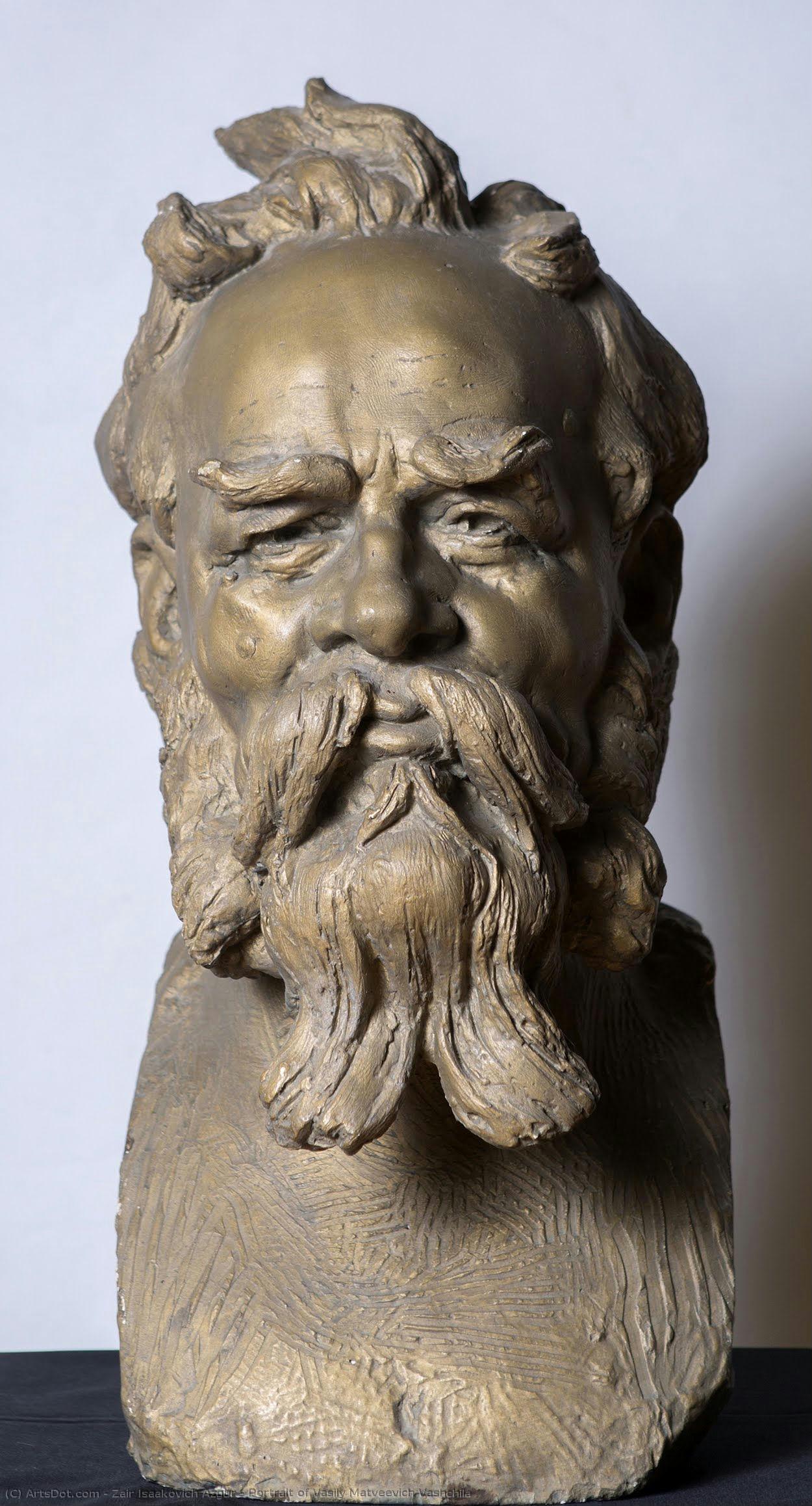 Portrait Of Vasily Matveevich Vashchila — Zair Isaakovich Azgur