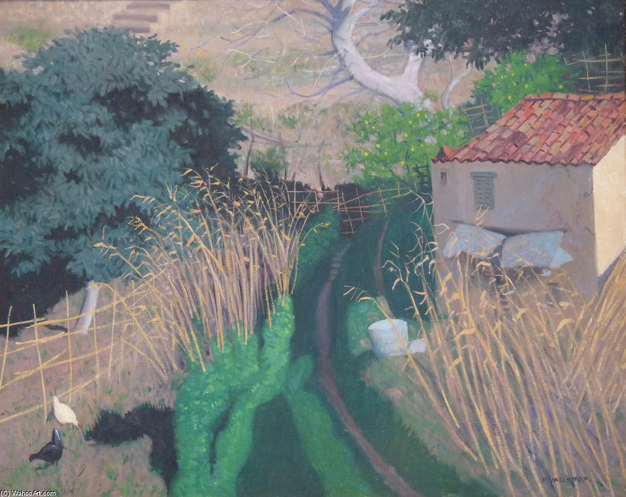 Houses And Reeds — Félix Vallotton