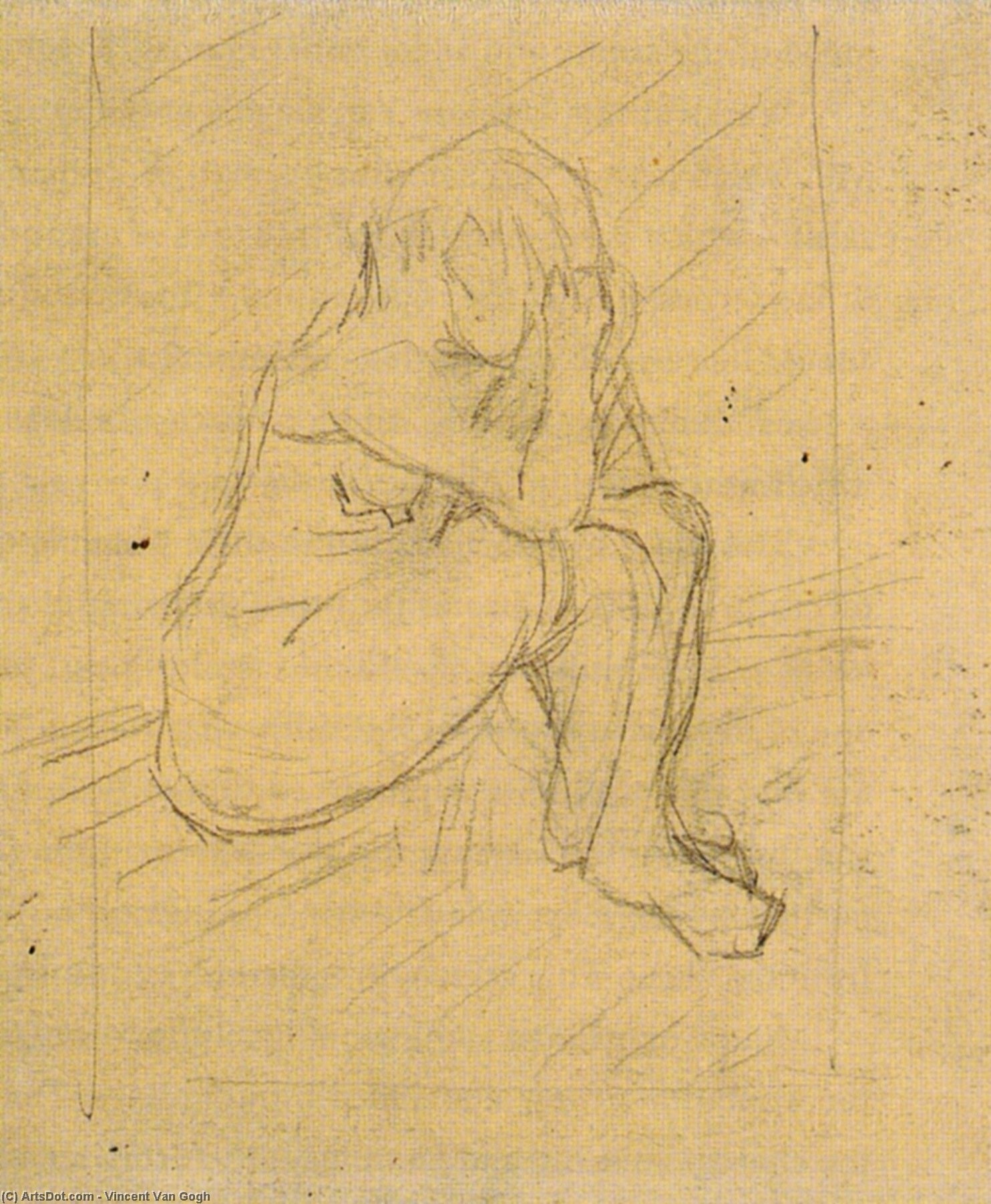Sorrowing Woman — Vincent Willem Van Gogh