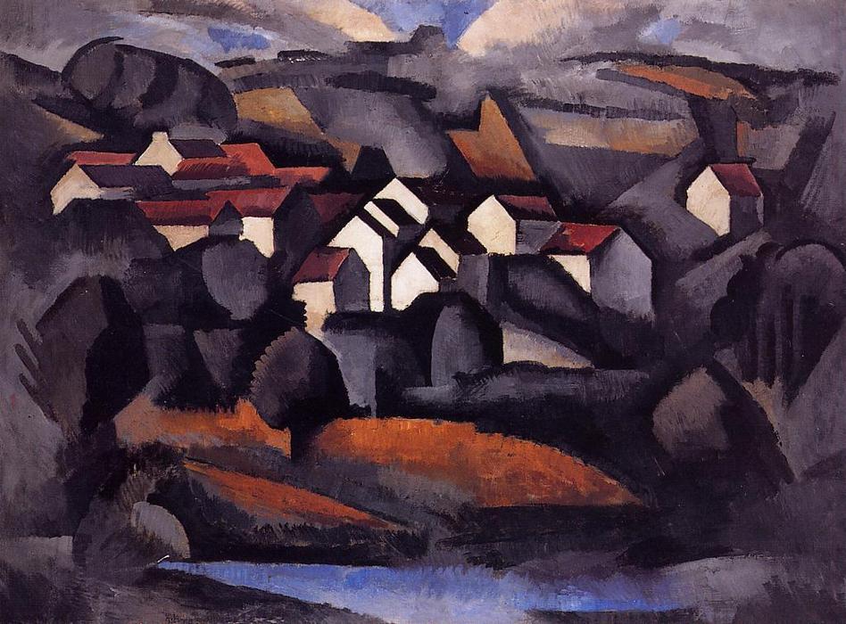 Landscape At Ferte Soud Jouarre — Roger De La Fresnaye