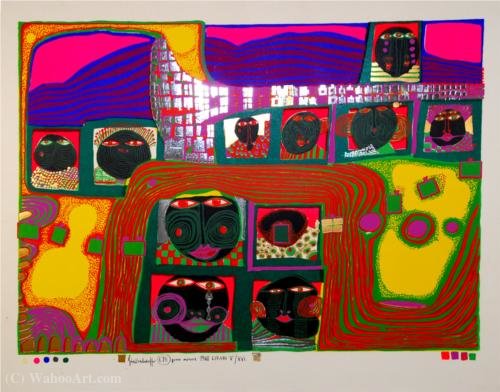 Kingdom Of The Toro — Friedensreich Hundertwasser