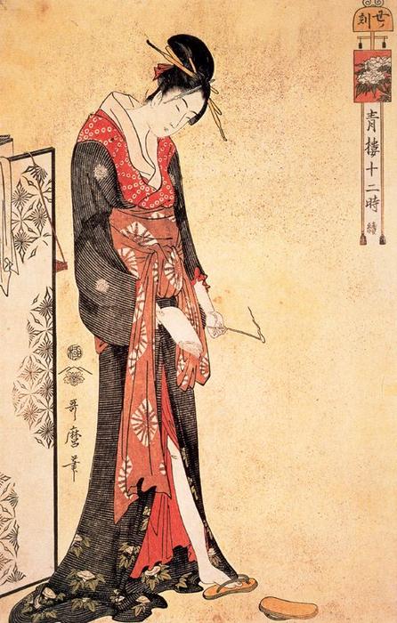 The Hour Of The Snake — 喜多川歌麿