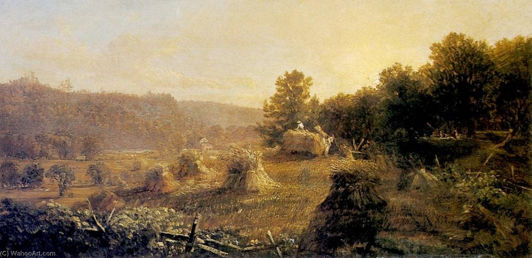 Harvest Scene — Thomas Hiram Hotchkiss