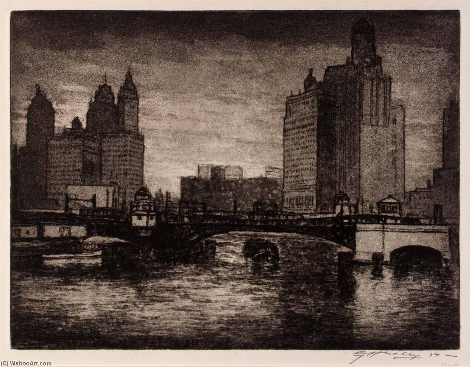 City Towers (chicago River) — Edward Timothy Hurley