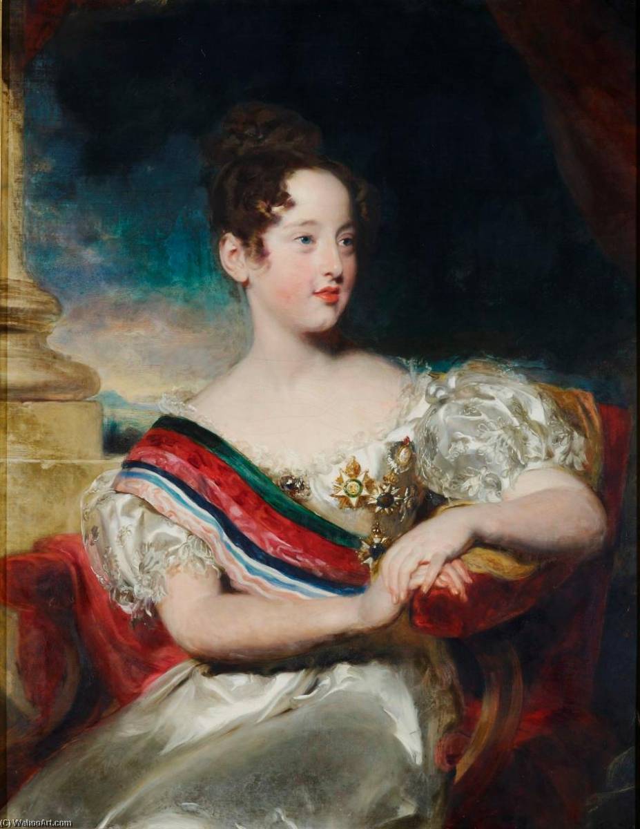 Maria Ii, Da Gloria, Queen Of Portugal — Sir Thomas Lawrence
