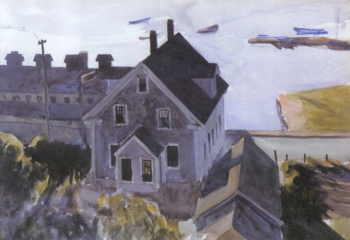 Gloucester Factory And Houses — エドワード・ホッパー